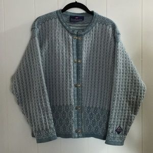 Nordstrikk Norwegian wool cardigan sweater